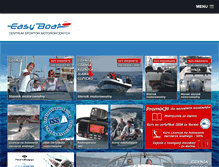 Tablet Screenshot of easyboat.pl